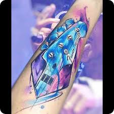 This is the one to try. 100 Amazing Guitar Tattoo Ideas To Inspire Your Next Design