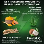 Auravedic Skin Lightening Oil (100 Ml) & Kumkumadi Oil (100 Ml)