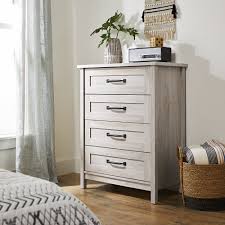 Better Homes Gardens Modern Farmhouse 4 Drawer Chest Rustic White Finish Walmart Com Modern Rustic Bedrooms Bedroom Furnishings Home