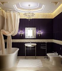 If the bathroom is so large that you do not feel cozy in. 56 Cool Purple Bathroom Design Ideas Digsdigs