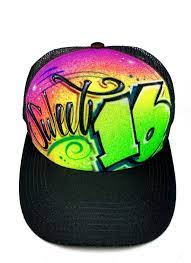 Diy Custom Airbrushed Trucker Hat Streetwear Hat Create Etsy In 2020 Custom Trucker Hats Streetwear Hats Trucker Hat
