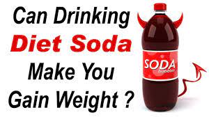 If you drink multiple cans of diet soda on a regular basis, you're likely familiar with the diet soda belly phenomenon, where extra fat accumulates around your waist. Can Drinking Diet Soda Make You Gain Weight Youtube