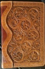 Handmade Leather Bible Cover Leather Bible Cover Leather Tooling Patterns Leather Book Covers