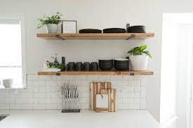 Diy kitchen shelves are much easier to install than you might think, and they can add a ton of functionality and style to your space. Diy Kitchen Open Shelving Sammy On State