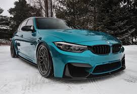 Bmw M3 With Subtle Mods Shines In Atlantis Blue Paintjob Carscoops Bmw Blue Bmw Suv Bmw
