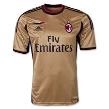 Ac Milan 13 14 Third Soccer Jersey Milan Futbol Camisetas