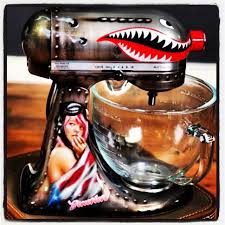 Custom Paint Job Kitchen Aid Cool Stuff Kitchen Aid Mixer