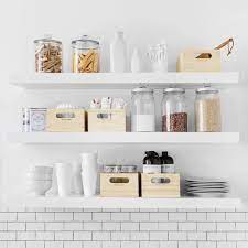 Open kitchen wall shelves isn't a storage solution for everybody. 49 Ikea Lack Shelves Ideas And Hacks Digsdigs