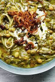 Ash Reshteh Persian Greens Bean And Noodle Soup Recipe Recipe Persian Food Recipes Persian Cuisine