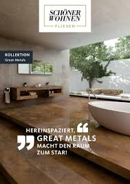 Und dank ihrer zementähnlichen oberfläche in warmen farbtönen ist sie der ideale partner für klassische und auch für moderne möbel. Fliesen Von Schoner Wohnen Fliesen Kollektion Serie Great Metals
