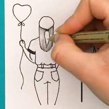 Dessiner une fille de dos avec cette simple technique 👨‍🎨🎨💖 | Dessiner  une fille de dos avec cette simple technique 👨‍🎨🎨💖 👉Echangez avec  d'autres passionnés de dessin sur notre groupe @Art Room🎨 |
