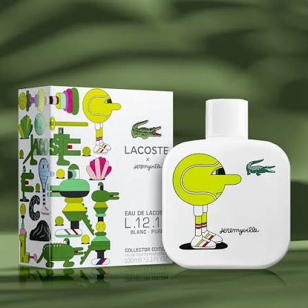 LACOSTE #JeremyVille para caballero ✨ #Disponible #Original 🔅 ofrece una versión divertida y colorida de los orígenes del tenis de Lacoste. El artista aporta su característico estilo de dibujos animados a esta