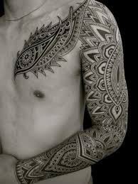 Tribal tattoos for girls, men & women Shoulder Arm Tribal Tattoo By Apocaript