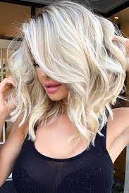 183 Best Bob Haircut Ideas To Try In 2021 Medium Length Hair Styles Icy Blonde Hair Short Blonde Hair