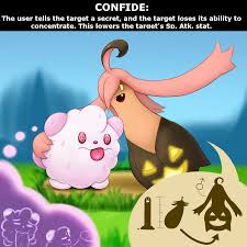 Pokemon confide