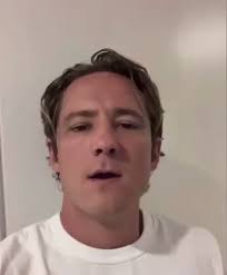 Beauty, Peace, Harmony — Lewis Pullman promoting the release of the...