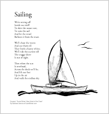 Children S Poem About Sailing Filled With Sensory Detail And Imagery Great For Classroom Reading Lessons For The 1 Kids Poems Childrens Poetry Childrens Poems