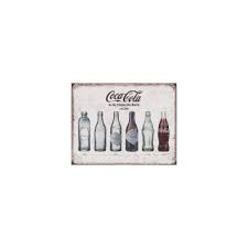 146350 evolution of the coke cola bottle decor wall print poster. Coke Bottle Evolution Metal Sign
