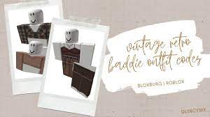 These are some cute outfit codes for bloxburg, you can choose. Aesthetic Vintage Retro Baddie Outfit Codes Part 3 Bloxburg Roblox Youtube