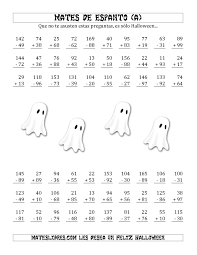 La Hoja De Ejercicios De Matematicas De Suma Y Resta Tenebrosas De 2 Digitos A Suma Y Resta Hojas De Trabajo De Matematicas Hojas De Trabajo De Multiplicacion