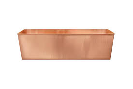 This metal hanging garden window box is perfect for both indoor and outdoor use as it is durable and can hold the weight of pots of plants and flowers. Brayden Studio Tintah Copper Window Box Planter Wayfair