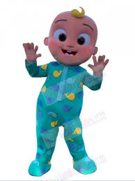 Cocomelon Jj Baby Mascot Costume Cartoon