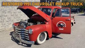 Image result for Red 1951 Truck