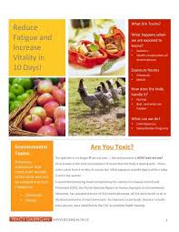 Detox Info Guide Pdf Integrative Nutrition Health Coach