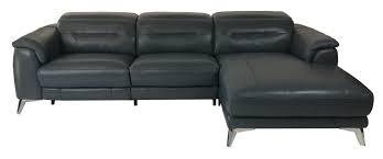 Solid wood legs with oak finish Htl Rs 11233 Power Reclining Sectional International Design Center
