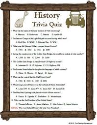 The tricky thing in memorizing history is keeping dates in mind. Full Download World History Trivia Questions Answers Free E Book