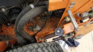 Hh bolt, 5/16 18 x 4. Scag Mower Wb Belt Change Hydro Youtube