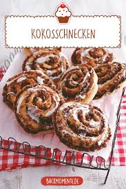 Kokosschnecken In 2020 Rezepte Backrezepte Rezepte Mit Hefeteig