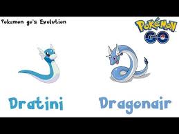 Pokemon Gos Evolution Dratini Evolves Into Dragonair