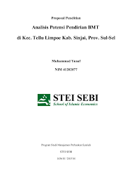 Contoh Proposal Penelitian