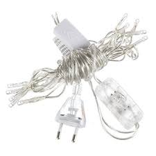 In einem windlicht für angenehmes licht in den abendstunden. Lichterkette Led Schalter Transparent Warmes Licht Linear 230 V 50 Hz 10 Led S Transparent Creativshop24