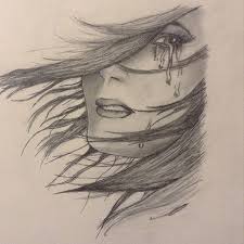 Choose your favorite sad face drawings from millions of available designs. Sad Girl Face Easy Sk H Girl Drawing Novocom Top