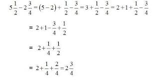 Berdasarkan contoh dihitung kpk dari 4 dan 6. Contoh Pengurangan Pecahan Campuran Brainly Co Id