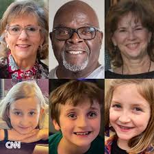 These are the victims of the Nashville school shooting. Katherine Koonce,  60 Mike Hill, 61 Cynthia Peak, 61 Evelyn Dieckhaus, 9 William Kinney, 9  Hallie Scruggs, 9