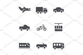 Modes Of Transport Mode Of Transport Vintage Icons Van Signs
