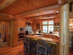 A Beautiful Kitchen In A Log Home We Built A Few Years Ago The Homeowners Were Great To Work With And We Becam Custom Home Builders Custom Homes Home Builders