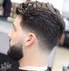 However, the longer your hair, the less neat it will look, so 2 to 4 inches is a good range to aim for. Taper Haircut For Wavy Hair Haircuts For Wavy Hair Taper Fade Haircut Mens Haircuts Fade