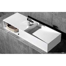 aufsatzwaschbecken wandwaschbecken twg06 aus mineralguss solid stone 120 x 42 x 20 cm bernstein badshop aufsatzwaschbecken waschbecken mineralguss waschtisch