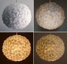 white paper flower pendant light paper flowers paper lanterns diy flower lamp