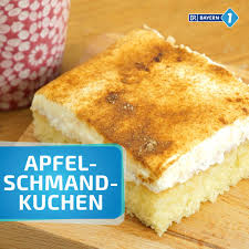Vanillezucker 3 ei(er) 250 g mehl ½ pck. Bayern 1 Apfel Schmandkuchen Facebook