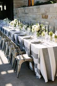Proof That Industrial Chic Weddings Are The New Rustic Modern Dinner Party Modern Fall Table Decorations