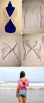 Chic Butterfly Twist Back Tee T Shirt Diy Alldaychic T Shirt Diy Diy Shirt Diy Fashion