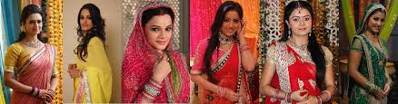 Shiny doshi, kinshuk mahajan, kanwar dhillon, alice kaushik, akshay kharodia, simran budharup, kruttika. Star Plus Serial Sarees Fashionbuzzer Com