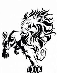 Tattoo Designs Lion Digital Art 47 Ideas Tribal Lion Tattoo Tribal Animal Tattoos Tribal Lion