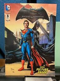 Batman and superman's conflict may seem to end when the movie batman v superman does, but it picks up in justice league. Dc Comics Batman V Superman Dawn Of Justice 3 Of 4 Mini Comic Book Ebay