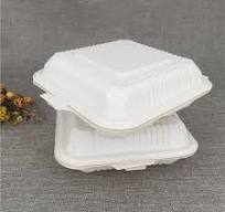 Eco-friendly 9 inch Plastic Cornstarch Bento Box Custom ...